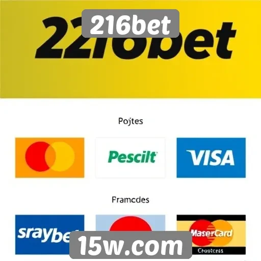 Métodos de pagamento no 216bet