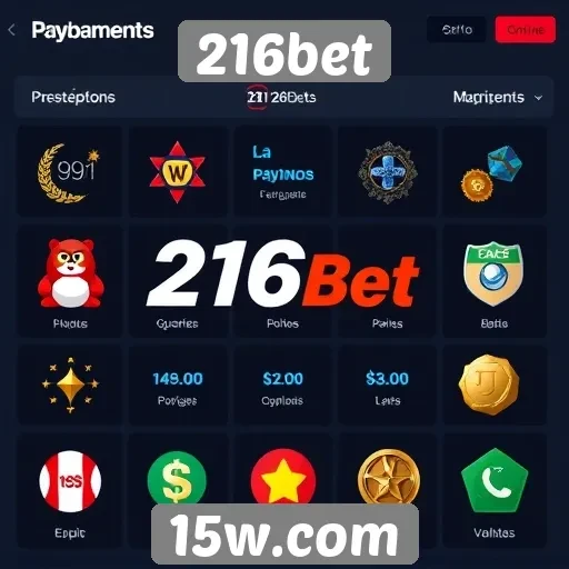 Comparação das opções de pagamento da 216bet